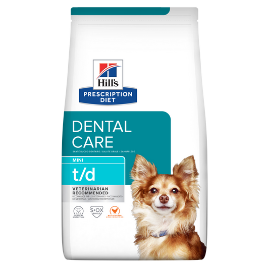 Hill's PRESCRIPTION DIET t/d Mini Dog Food 3kg