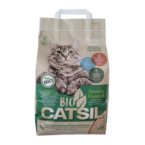 Agros Bio Catsil Ecological Barley Cat Litter - 8L
