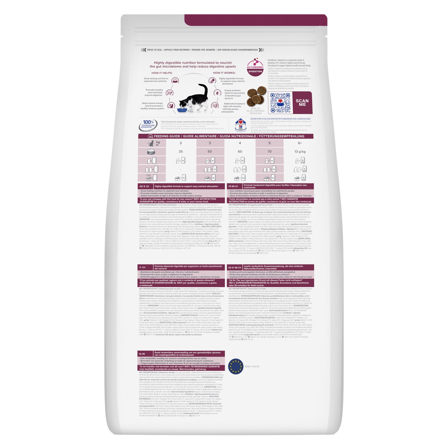 Hill's Prescription Diet i/d Cat Food - 3 Kg