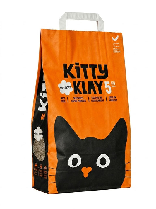 Kitty Klay Bentonite Clumping Cat Litter - Original 5Kg