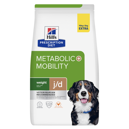 Hill's Prescription Diet Metabolic + Mobility Dog Food 12kg