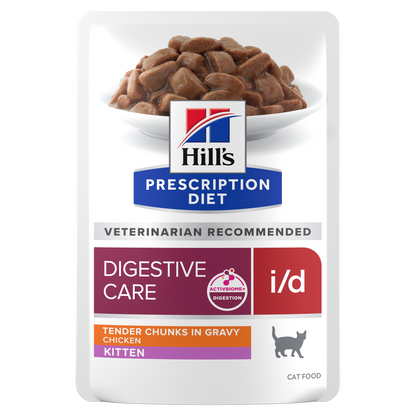 Hill's Prescription Diet i/d Kitten Food 85g x 12