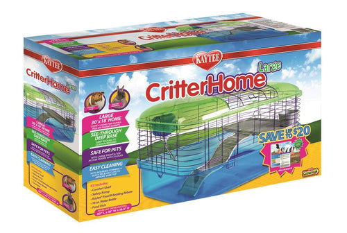 Kaytee Critterhome 30X18 Habitat Large Ecr Crittertrail And Critterhome Habitats