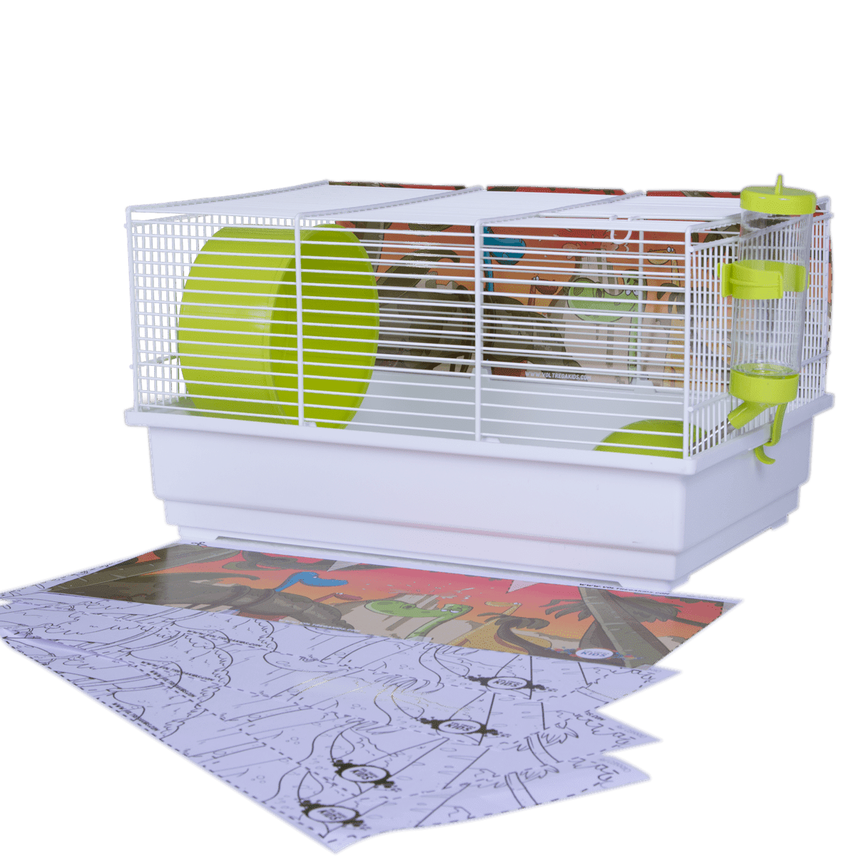 VOLTREGA SPAIN HAMSTER KIT 113B + PAINT CUT DINOS