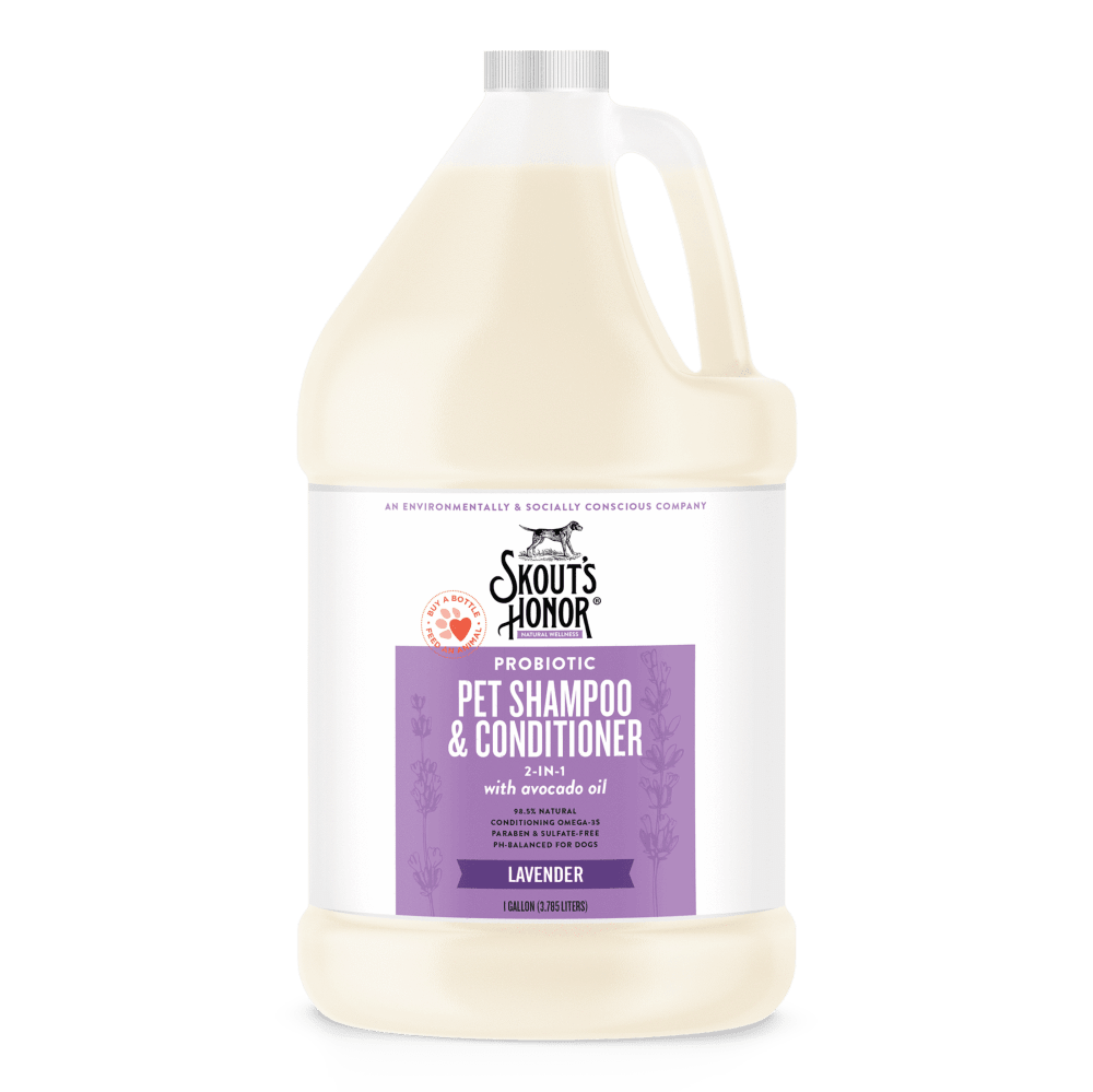 Skouts Honor Probiotic Shampoo Plus Conditioner Lavender Grooming 3800ml
