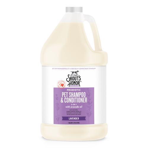 Skouts Honor Probiotic Shampoo Plus Conditioner Lavender Grooming 3800ml