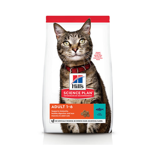 Hill's Science Plan Adult Cat Food with Tuna - 3kg