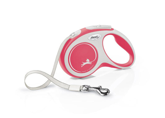Flexi New Comfort M Tape 5 m, red NEW
