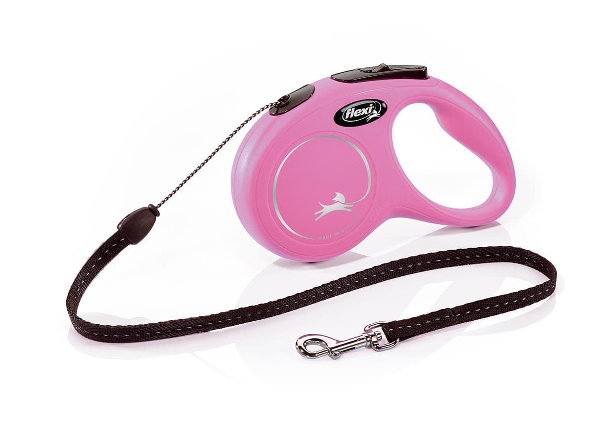 FLEXI New Classic M Cord 5m pink