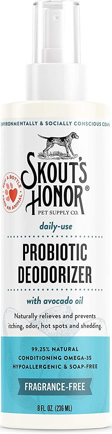 Skouts Honor Probiotic Daily Use Deodorizer Unscented Grooming 30ML