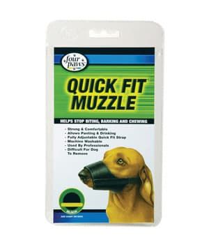 Four Paws Quick Fit Muzzle Medium-Short Snout / 3XL