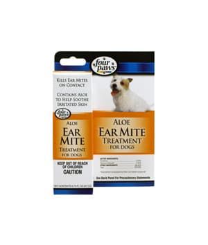 Four Paws Ear Mite Remedy for Dogs .75oz