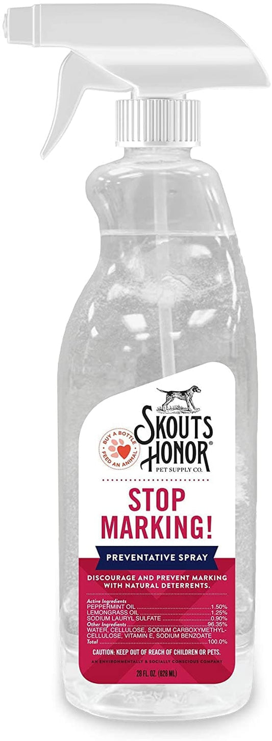 Skouts Honor Stop Marking! Preventative Spray Training Aid 830ML