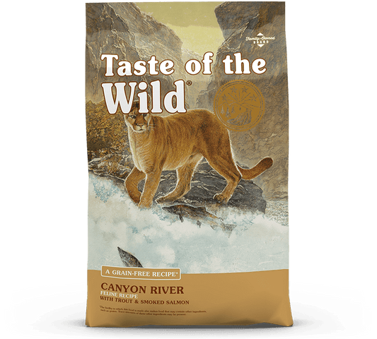 Taste of the Wild Canyon River Feline Recipe with Trout & Smoked Salmon 6.6kg