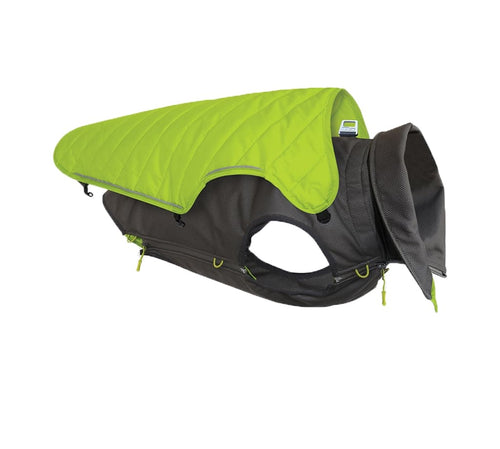 Pet Stages Telluride 2-In-1 Coat Green SM