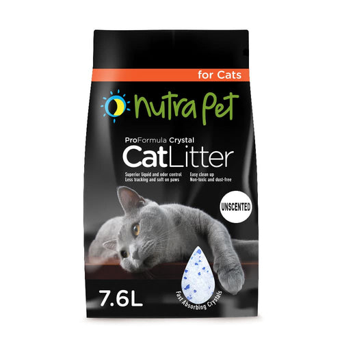 NutraPet Cat Litter Silica Gel 7.6L - (Non -Scented)