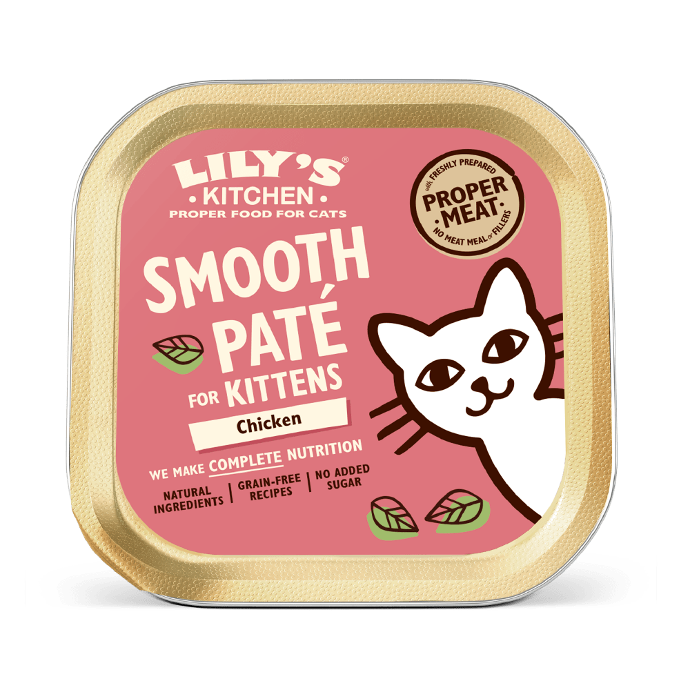 Lily's Kitchen Chicken Paté Kitten Wet Food (85g)