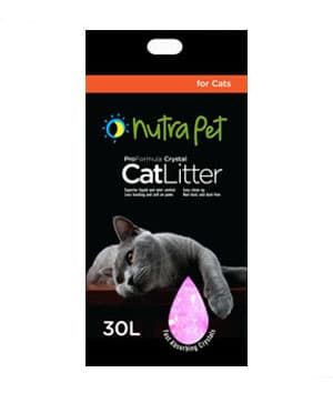 NutraPet Cat Litter Silica Gel 30L – Orange Scent