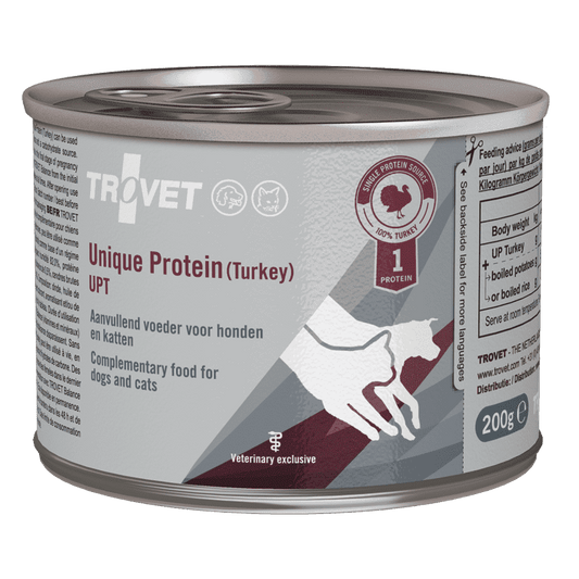 Trovet Unique Protein Turkey Dog & Cat Wet Food Can 400g