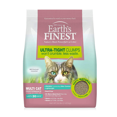 Earth Finest Cat Litter 3.6Lb Bag