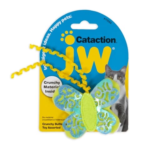 Petmate JW Cataction Crunchy Butterfly