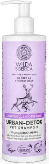 Wilda Siberica Urban-detox pet shampoo, 400 ml