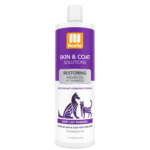 Nootie Restoring Argan Oil Shampoo - Soft Lilly Passion 16oz