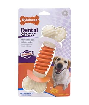 Nylabone Pro Action Dental Chew Bone, Bacon Giant Nylon Chews