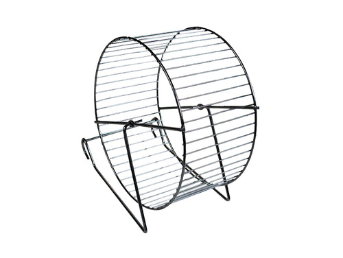 VADIGRAN Hamster wheel metal/chrome 15cm