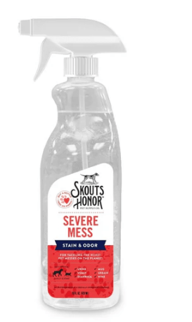 Skouts Honor Stain & Odor Severe Mess Advanced Formula DOG Cleaning 830ML