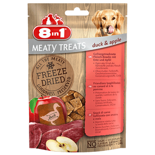 8in1 Meaty Treats Duck Apple 50g