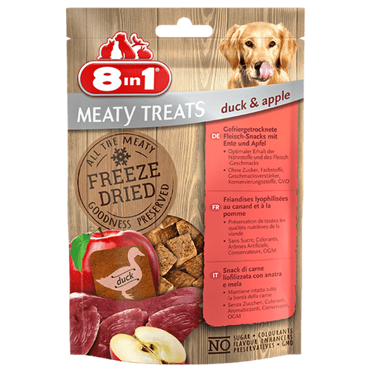 8in1 Meaty Treats Duck Apple 50g