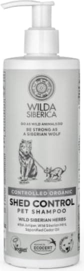 Wilda Siberica Shed control pet shampoo, 400 ml