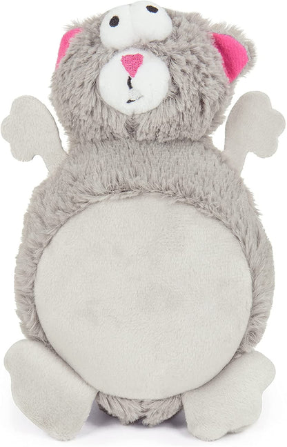 goDog Action Plush Squirrel with Chew Guard Technology Animated Squeaker Dog Toy