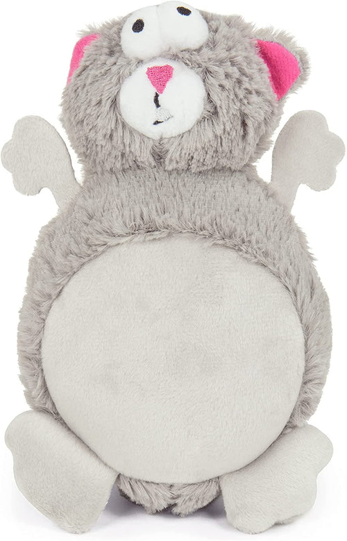 goDog Action Plush Squirrel with Chew Guard Technology Animated Squeaker Dog Toy