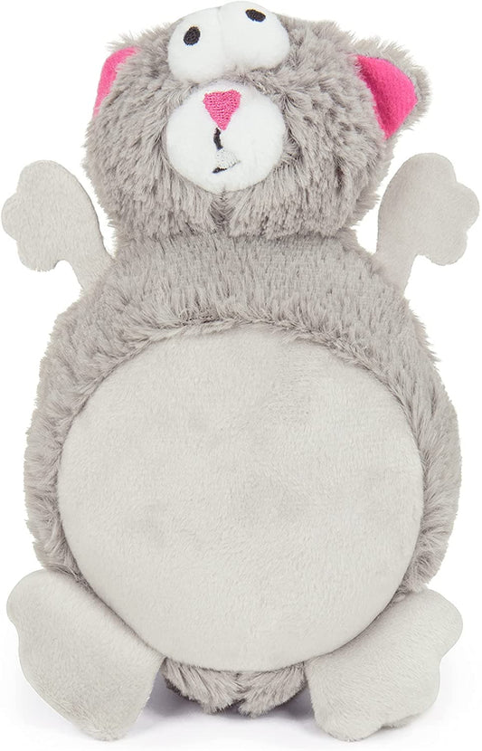 goDog Action Plush Squirrel with Chew Guard Technology Animated Squeaker Dog Toy