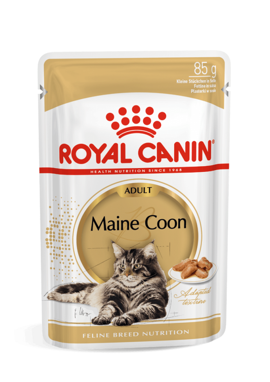 Royal Canin Feline Breed Nutrition Maine Coon (WET FOOD - Pouches)