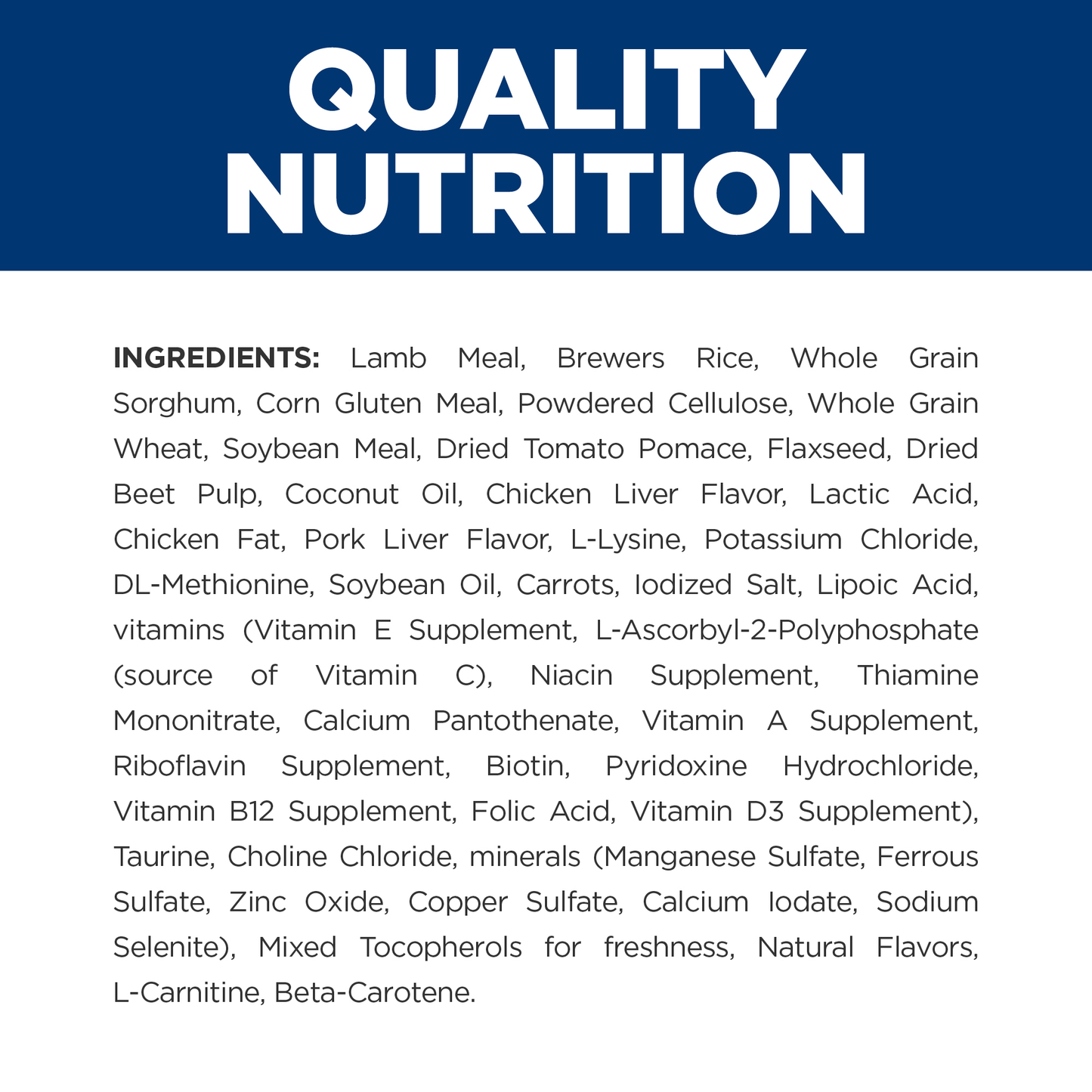 Hill's Prescription Diet Metabolic Lamb Meal & Rice Formula Dry Dog Food