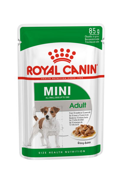 Royal Canin Size Health Nutrition Mini Adult (Wet Food - Pouches) 12 x 85 g