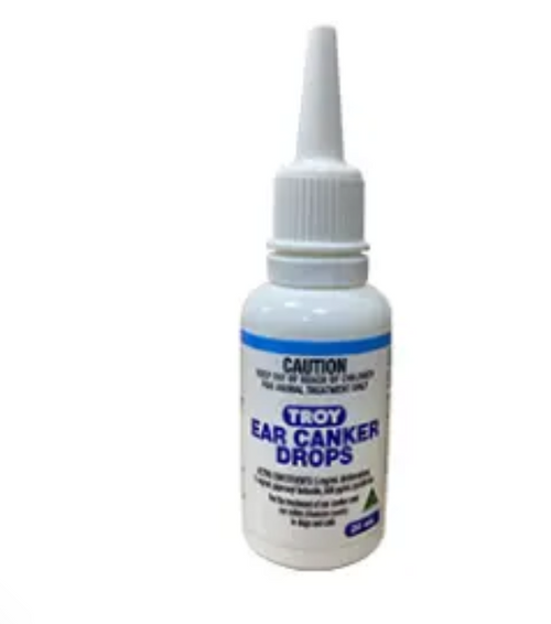 Troy Ear Canker Drops 20ml