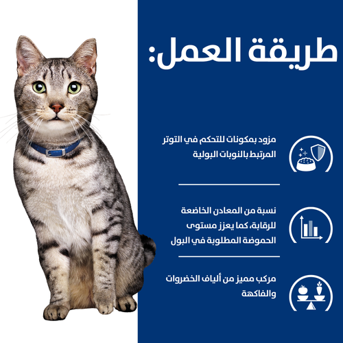Hill's PRESCRIPTION DIET c/d Multicare Stress + Metabolic Cat Food 3Kg