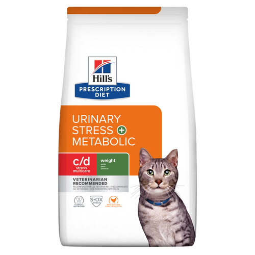 Hill's PRESCRIPTION DIET c/d Multicare Stress + Metabolic Cat Dry Food 3Kg