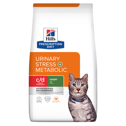 Hill's PRESCRIPTION DIET c/d Multicare Stress + Metabolic Cat Food 3Kg
