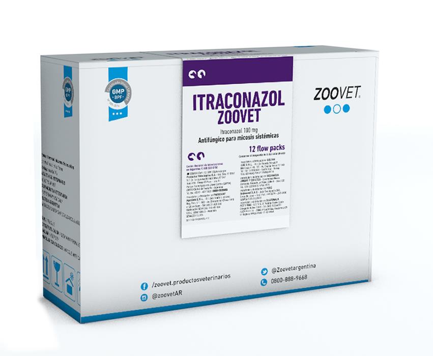 ITRACONAZOL ZOOVET 12 FL.X 10 C